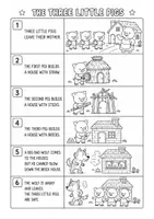 Vista previa - Otros - Three Little Pigs worksheets - página 3