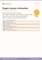 Vorschau - Spiele - Bewegungslieder Kita – Mitmach-Set - Seite 1
