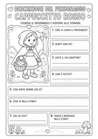 anteprima - Esercizi - Cappuccetto Rosso schede didattiche - Pagina 3
