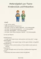Vorschau - Bildkarten - Mutmachreime Prävention und Kinderschutz - Deckblatt