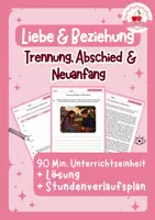 Vorschau - Stundenentwürfe - Trennung, Abschied & Neuanfang | Ethik Klasse 7–9 - Deckblatt