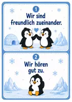 Vorschau - Präsentationen/Tafelbilder - Klassenregeln Klassentier Pinguin - Seite 2