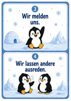 Vorschau - Präsentationen/Tafelbilder - Klassenregeln Klassentier Pinguin - Seite 3