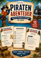Vorschau - Arbeitsblätter - Piraten-Abenteuer - Aktivitäten für Ferienbetreuung, Hort & OGS | Sommer, Teamspiele & Projekte - Deckblatt