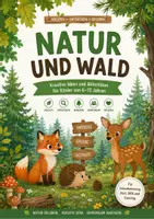 Vorschau - Mal- und Bastelvorlagen - Natur & Wald - 15 Projekt- und Beschäftigungsseiten - Seite 1