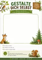 Vorschau - Mal- und Bastelvorlagen - Natur & Wald - 15 Projekt- und Beschäftigungsseiten - Seite 3
