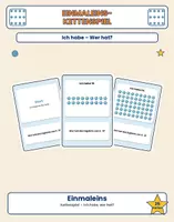 Vorschau - Spiele - Ich habe - Wer hat ... ? Einmaleins / 25 Karten - Deckblatt