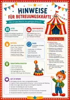Vorschau - Spiele - Zirkus - 15 kreative Projekt- & Beschäftigungsseiten für Ferienbetreuung, Hort, OGS & Ganztag - Seite 2