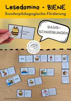 Vorschau - Spiele - Lesedomino, Bienen, Basisschreibungen - Deckblatt