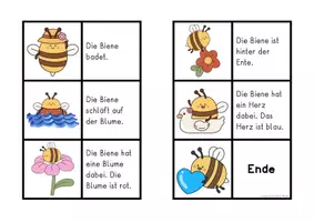 Vorschau - Spiele - Lesedomino, Bienen, Basisschreibungen - Seite 3