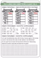 Vorschau - Unterrichtsreihen - Teste dein Wissen – Plus & Minus mit großen Zahlen (4. Klasse) - Seite 2