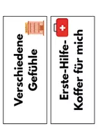 Vorschau - Unterrichtsreihen - Reihentransparenz soziales Lernen - Deckblatt