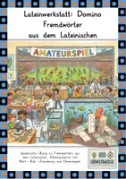Vorschau - Arbeitsblätter - Lateinwerkstatt - Domino Fremdwörter IV - Deckblatt