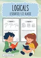 Vorschau - Arbeitsblätter - Logicals: Leserätsel für 1. und 2. Klasse (inkl. Lösungen) - Deckblatt