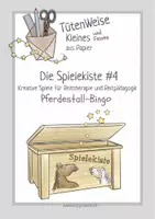 Vorschau - Spiele - Die Spielekiste #4 für Reitpädagogik und Reittherapie - Deckblatt