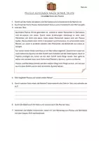 Vorschau - Arbeitsblätter - Paulus Missionsreisen - Seite 2