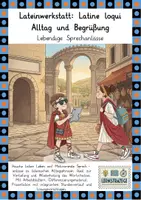 Vorschau - Stundenentwürfe - Lateinwerkstatt: Latine loqui - Alltag und Begrüßung - Deckblatt
