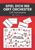 Vorschau - Spiele - Orff Instrumente ⎮ Spiel dich ins Orff Orchester - Brettspiel für Klasse 5 bis 7 - Deckblatt