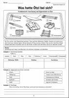 Vorschau - Arbeitsblätter - Steinzeit Klasse 5/6: Ötzi - Seite 3
