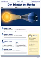 Vorschau - Arbeitsblätter - Sonnenfinsternis 2026 Arbeitsheft Klasse 5 bis 6 - Seite 3