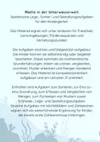 Vorschau - Arbeitsblätter - Mathe-Unterwasserwelt: Lege-, Sortier- und Gestaltungsaufgaben für den Kindergarten - Seite 2