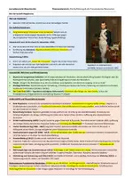 Vorschau - Präsentationen/Tafelbilder - Lernübersichten/Merkzettel zur Aufklärung & der Französischen Revolution: Das Zeitalter der Aufklärung, die Phasen der Französischen Revolution, die Herrschaft Napoleons - Seite 3