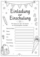 Vorschau - Bildkarten - Einladungen Elternbrief - Seite 1