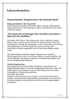 Vorschau - Merkblätter - Lehrerkiste - Klassenzimmer organisiert | Morgenroutine - Seite 1