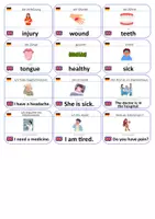 Vorschau - Fördermaterial/Inklusion - Englisch Flashcards: Körper & Gesundheit - Seite 3