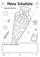 Vorschau - Arbeitsblätter - Erster Schultag Klasse 1 - Seite 2