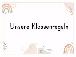 Vorschau - Bildkarten - Klassenregeln Grundschule Vorlagen zum Ausdrucken - Seite 2