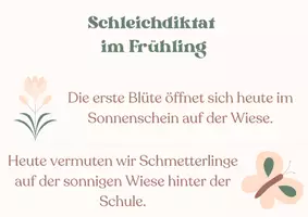 Vorschau - Stundenentwürfe - Schleichdiktat Frühling/Ostern Klasse 4/DaZ/DaF (GWS) - Seite 3