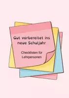 Vorschau - Arbeitsblätter - Checklisten: Schulstart - Deckblatt