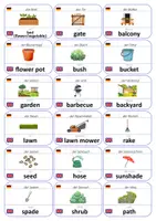 Vorschau - Fördermaterial/Inklusion - Englisch Flashcards: Räume - Seite 3