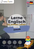 Vorschau - Fördermaterial/Inklusion - Englisch Flashcards: Zahlen - Deckblatt