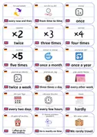 Vorschau - Fördermaterial/Inklusion - Englisch Flashcards: Kalender & Zeitangaben - Seite 2