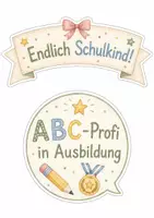 Vorschau - Mal- und Bastelvorlagen - Einschulungsfeier Fotoprops - Seite 3
