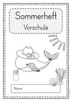 Vorschau - Arbeitsblätter - Sommerheft für die Vorschule | Deutsch & Mathematik Übungen für Vorschulkinder - Seite 2