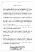 Vorschau - Arbeitsblätter - Lesetext Brücken Ulm mit Fragen - Seite 1