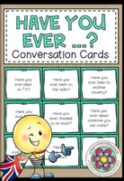 Vorschau - Spiele - Have you ever ...? (Present Perfect) - Conversation Cards - Deckblatt