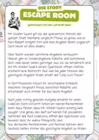 Vorschau - Spiele - Escape Room Mathematik – Prozentrechnung, Zinsrechnung, Flächenberechnung & Wahrscheinlichkeit | Klasse 7 8 9 - Seite 1