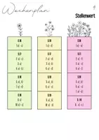 Vorschau - Stundenentwürfe - Mathe Wochenplan LMVZ 4.Klasse - Seite 3