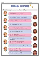 Vorschau - Arbeitsblätter - Getting to Know You – First Dialogues in English: Differenzierte Arbeitsblätter (Klasse 4/5) - Seite 3