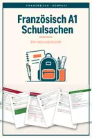 Vorschau - Arbeitsblätter - Französisch A1 Schulsachen Vertretungsstunde - Deckblatt