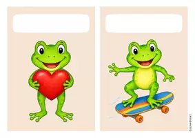 Vorschau - Stationenlernen - Froschklasse - Gruppenschilder (Klassentier) - Seite 2