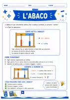 anteprima - Esercizi - Schede didattiche abaco classe seconda - Pagina 1