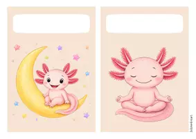 Vorschau - Stationenlernen - Axolotlklasse - Gruppenschilder (Klassentier) - Seite 3
