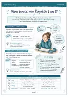Vorschau - Unterrichtsreihen - Konjunktiv I und II Arbeitsheft Deutsch - Seite 2
