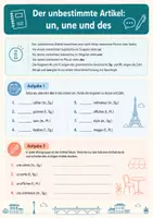 Vorschau - Arbeitsblätter - Les noms et les articles – Substantive und Artikel im Französischen – Französisch, Klasse 7 - Seite 3
