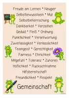 Vorschau - Poster - Froschklasse - Poster | Klassenraumdekoration (Klassentier) - Seite 2